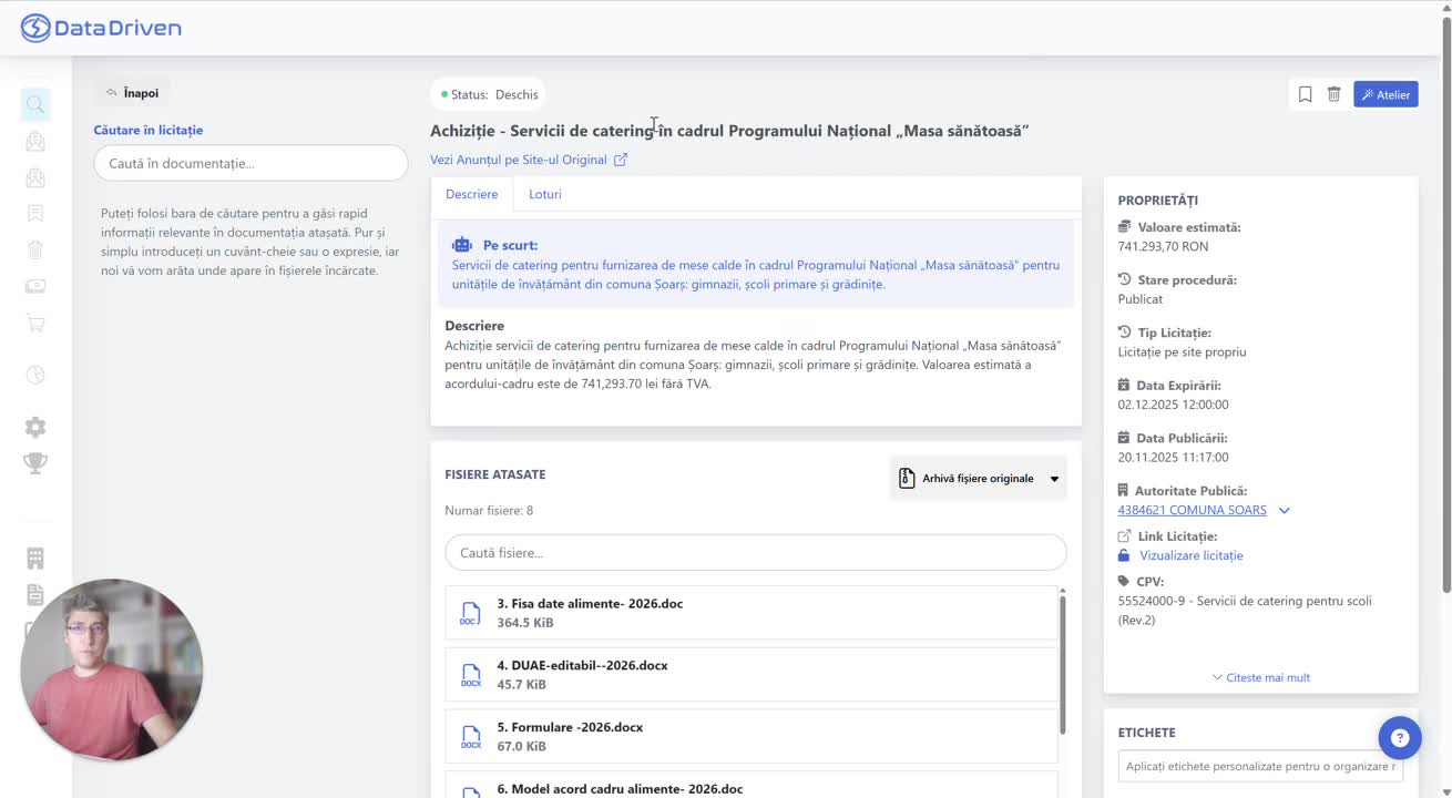 Licitații din afara SEAP